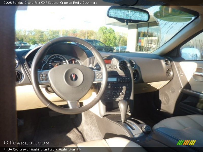 Crimson Red / Cashmere 2008 Pontiac Grand Prix GXP Sedan