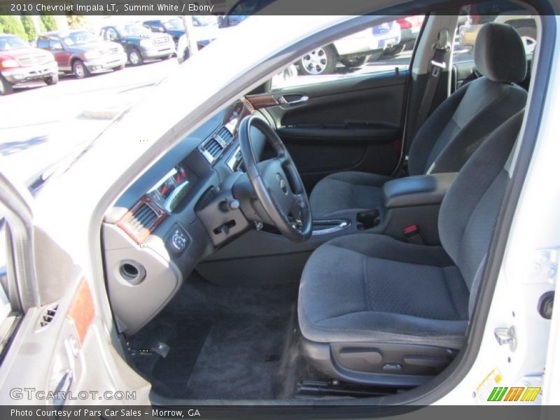 Summit White / Ebony 2010 Chevrolet Impala LT