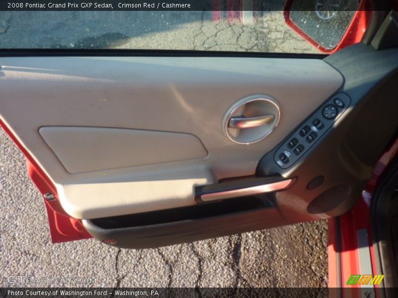 Crimson Red / Cashmere 2008 Pontiac Grand Prix GXP Sedan