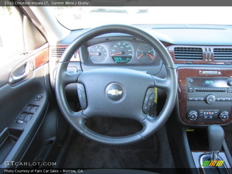 Summit White / Ebony 2010 Chevrolet Impala LT