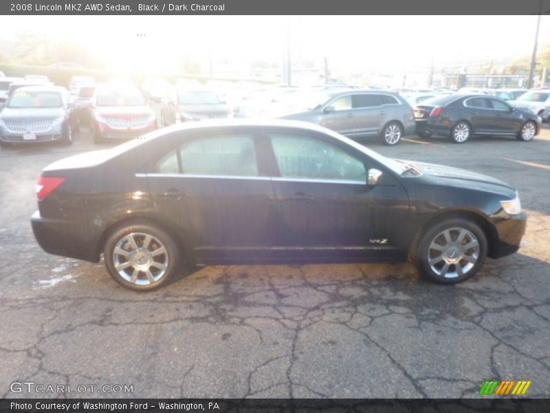 Black / Dark Charcoal 2008 Lincoln MKZ AWD Sedan