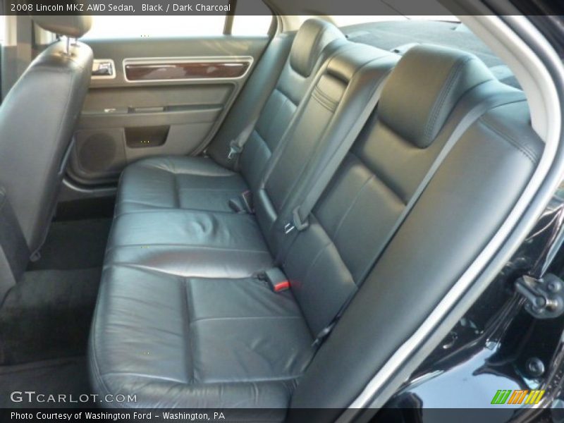 Black / Dark Charcoal 2008 Lincoln MKZ AWD Sedan