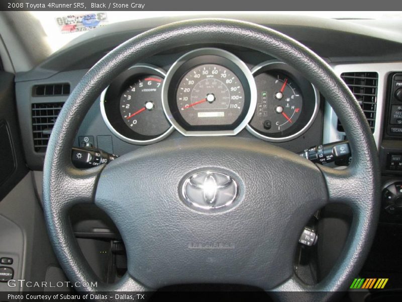 Black / Stone Gray 2008 Toyota 4Runner SR5