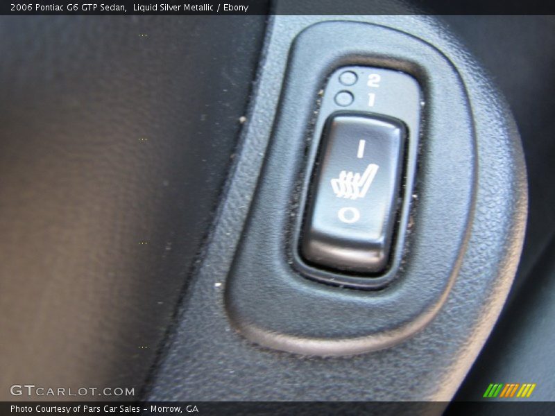 Liquid Silver Metallic / Ebony 2006 Pontiac G6 GTP Sedan