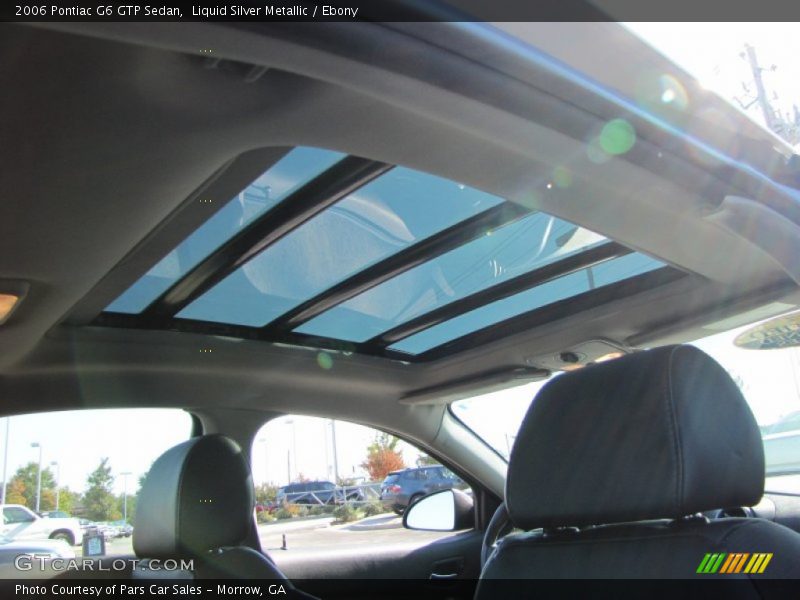 Sunroof of 2006 G6 GTP Sedan