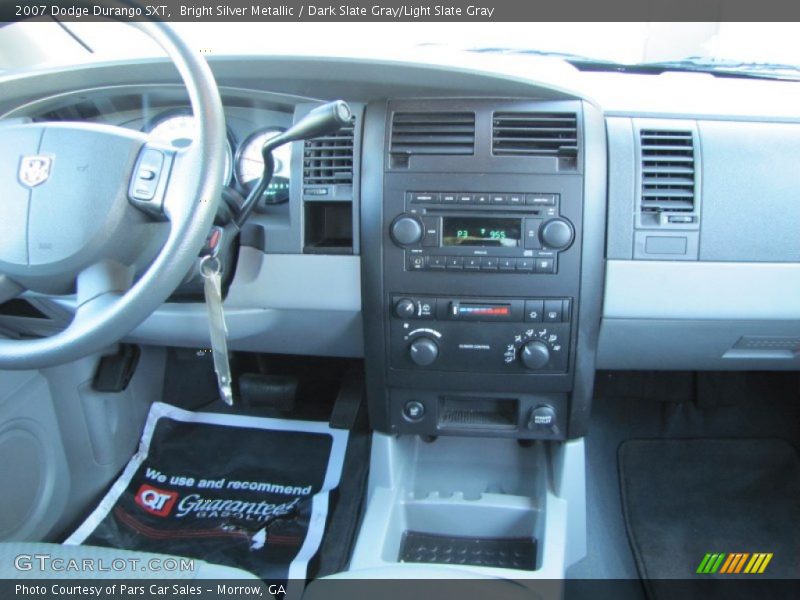 Bright Silver Metallic / Dark Slate Gray/Light Slate Gray 2007 Dodge Durango SXT