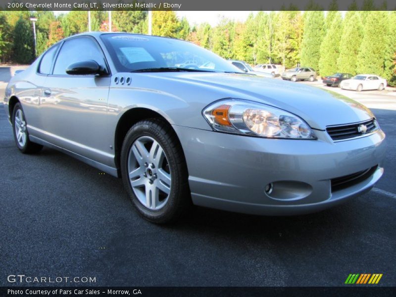 Silverstone Metallic / Ebony 2006 Chevrolet Monte Carlo LT