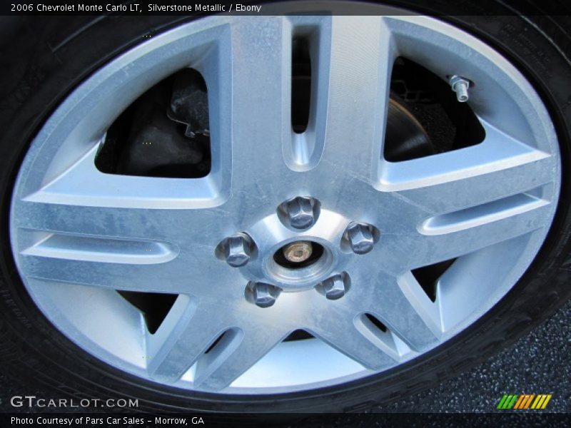 Silverstone Metallic / Ebony 2006 Chevrolet Monte Carlo LT