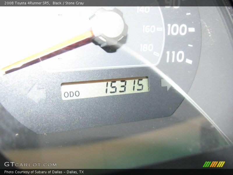 Black / Stone Gray 2008 Toyota 4Runner SR5