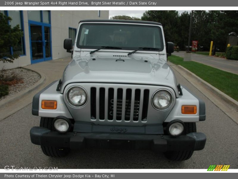 Bright Silver Metallic / Dark Slate Gray 2006 Jeep Wrangler Sport 4x4 Right Hand Drive