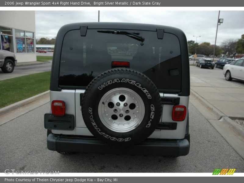 Bright Silver Metallic / Dark Slate Gray 2006 Jeep Wrangler Sport 4x4 Right Hand Drive