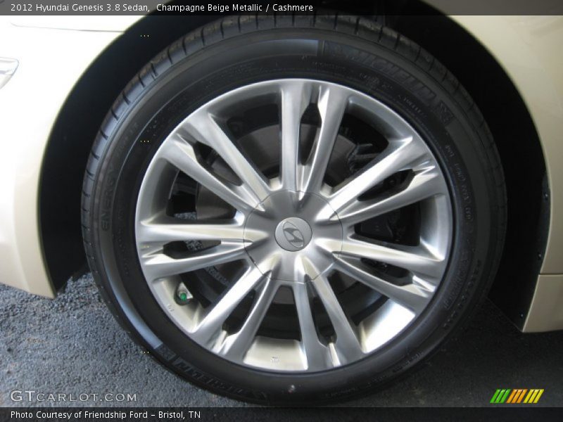  2012 Genesis 3.8 Sedan Wheel