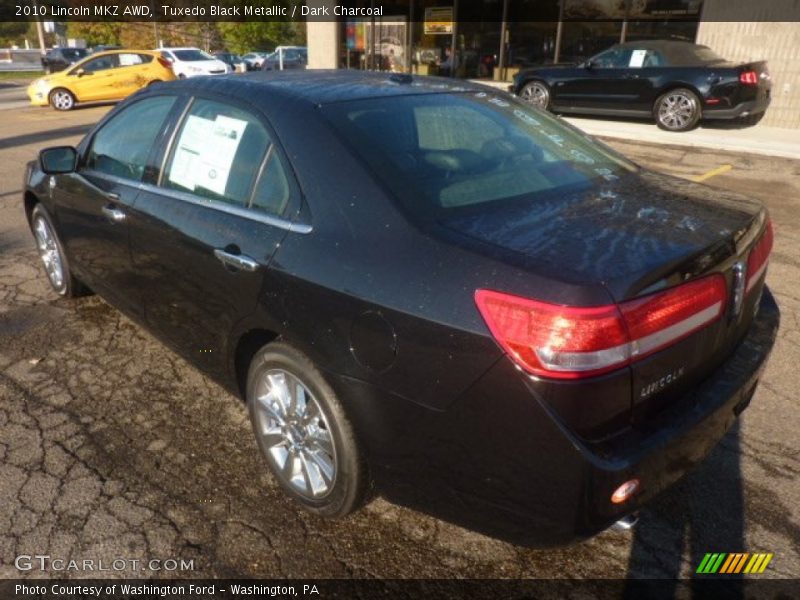 Tuxedo Black Metallic / Dark Charcoal 2010 Lincoln MKZ AWD