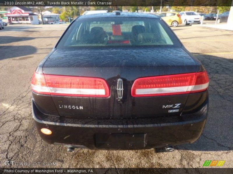Tuxedo Black Metallic / Dark Charcoal 2010 Lincoln MKZ AWD
