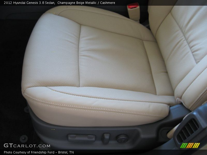 Champagne Beige Metallic / Cashmere 2012 Hyundai Genesis 3.8 Sedan