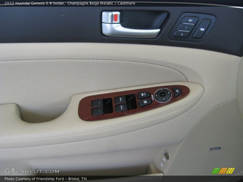 Champagne Beige Metallic / Cashmere 2012 Hyundai Genesis 3.8 Sedan