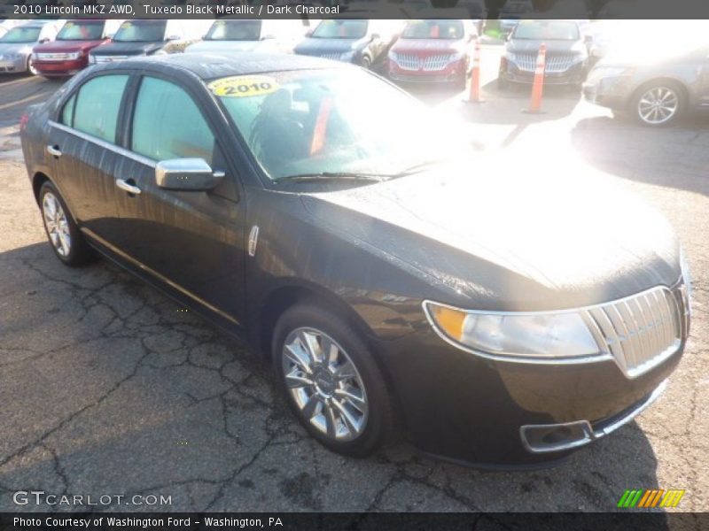 Tuxedo Black Metallic / Dark Charcoal 2010 Lincoln MKZ AWD