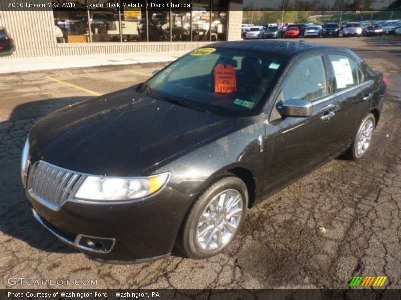 Tuxedo Black Metallic / Dark Charcoal 2010 Lincoln MKZ AWD