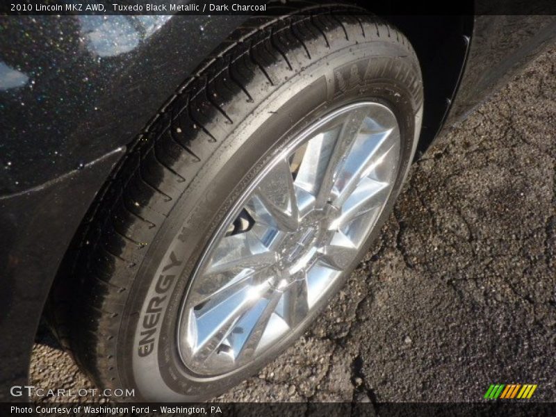 Tuxedo Black Metallic / Dark Charcoal 2010 Lincoln MKZ AWD