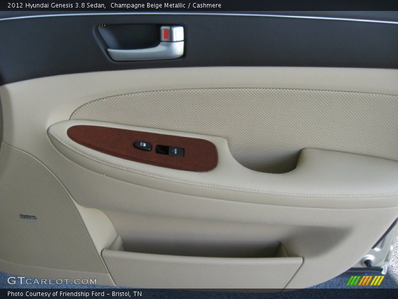 Champagne Beige Metallic / Cashmere 2012 Hyundai Genesis 3.8 Sedan