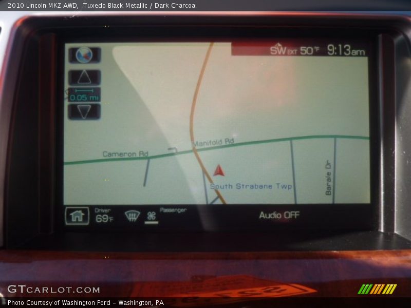 Tuxedo Black Metallic / Dark Charcoal 2010 Lincoln MKZ AWD