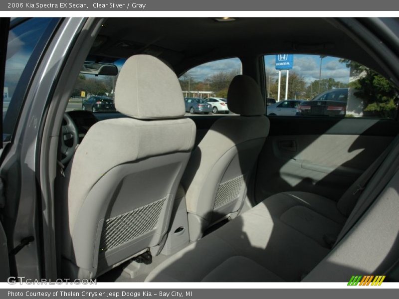 Clear Silver / Gray 2006 Kia Spectra EX Sedan