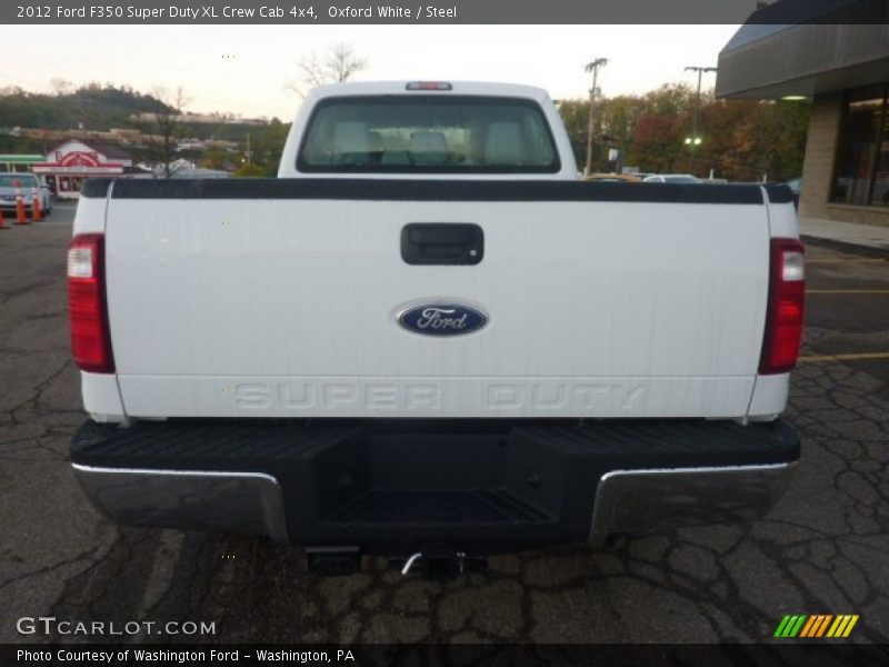 Oxford White / Steel 2012 Ford F350 Super Duty XL Crew Cab 4x4