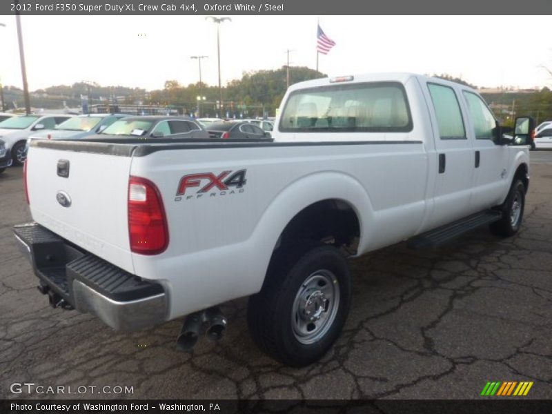Oxford White / Steel 2012 Ford F350 Super Duty XL Crew Cab 4x4