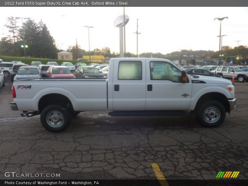 Oxford White / Steel 2012 Ford F350 Super Duty XL Crew Cab 4x4