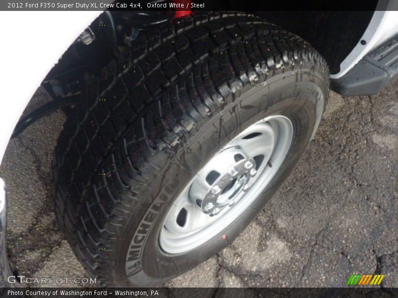 Oxford White / Steel 2012 Ford F350 Super Duty XL Crew Cab 4x4