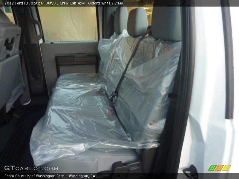 Oxford White / Steel 2012 Ford F350 Super Duty XL Crew Cab 4x4