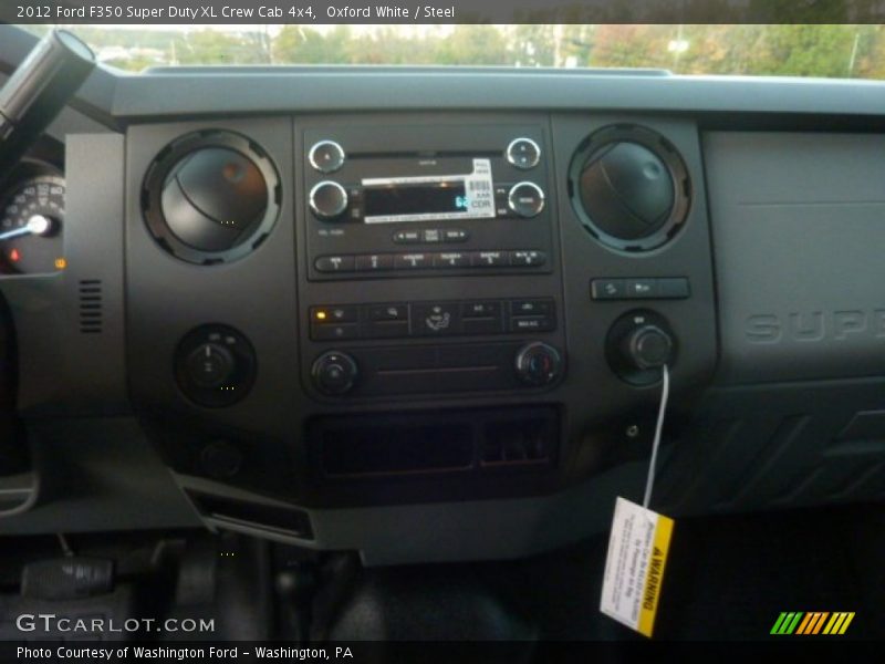 Oxford White / Steel 2012 Ford F350 Super Duty XL Crew Cab 4x4