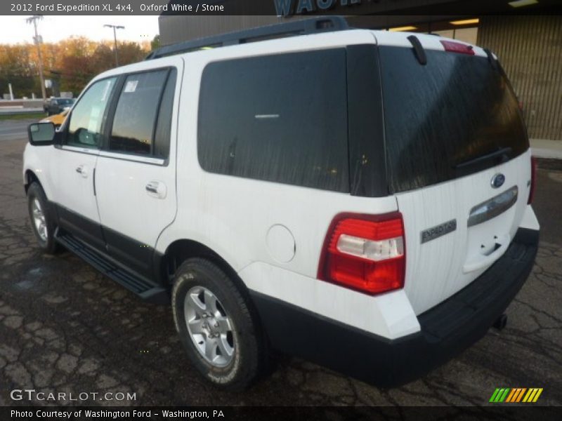 Oxford White / Stone 2012 Ford Expedition XL 4x4
