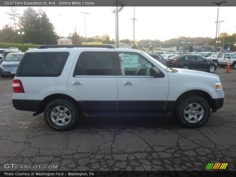 Oxford White / Stone 2012 Ford Expedition XL 4x4