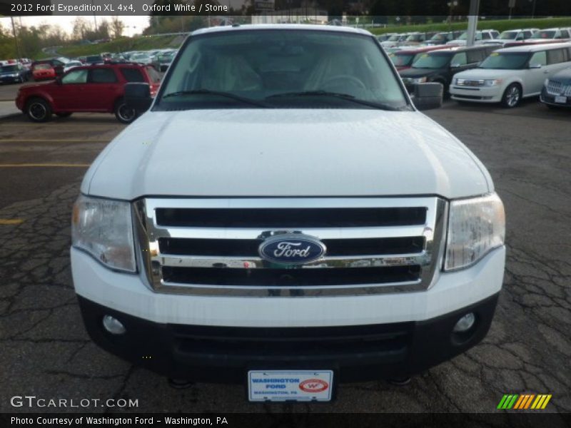 Oxford White / Stone 2012 Ford Expedition XL 4x4