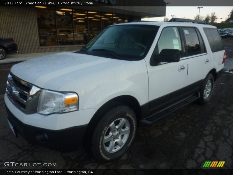 Oxford White / Stone 2012 Ford Expedition XL 4x4