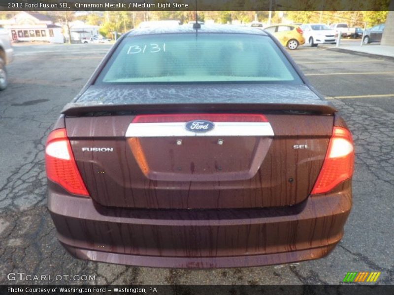 Cinnamon Metallic / Medium Light Stone 2012 Ford Fusion SEL