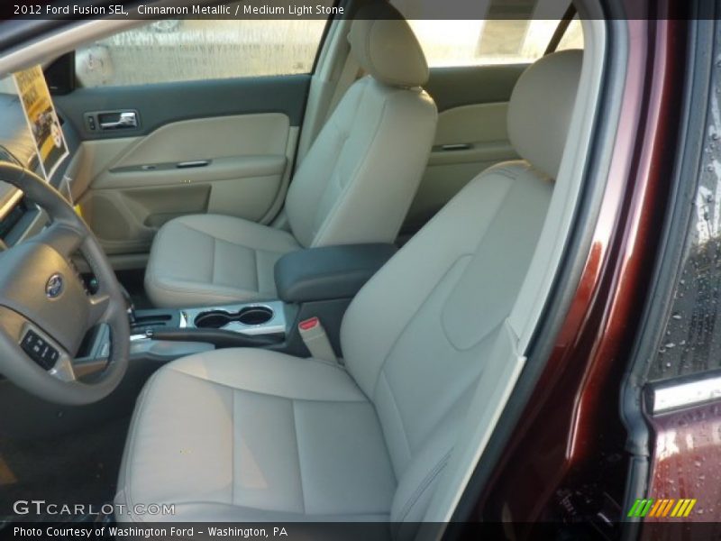 Cinnamon Metallic / Medium Light Stone 2012 Ford Fusion SEL