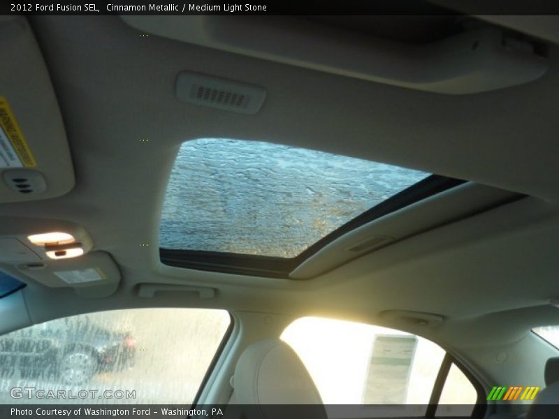 Cinnamon Metallic / Medium Light Stone 2012 Ford Fusion SEL