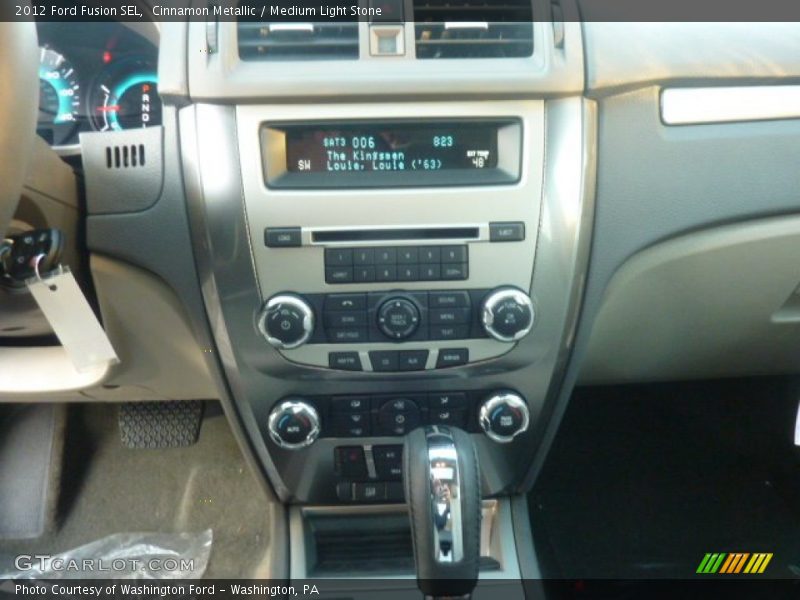 Cinnamon Metallic / Medium Light Stone 2012 Ford Fusion SEL