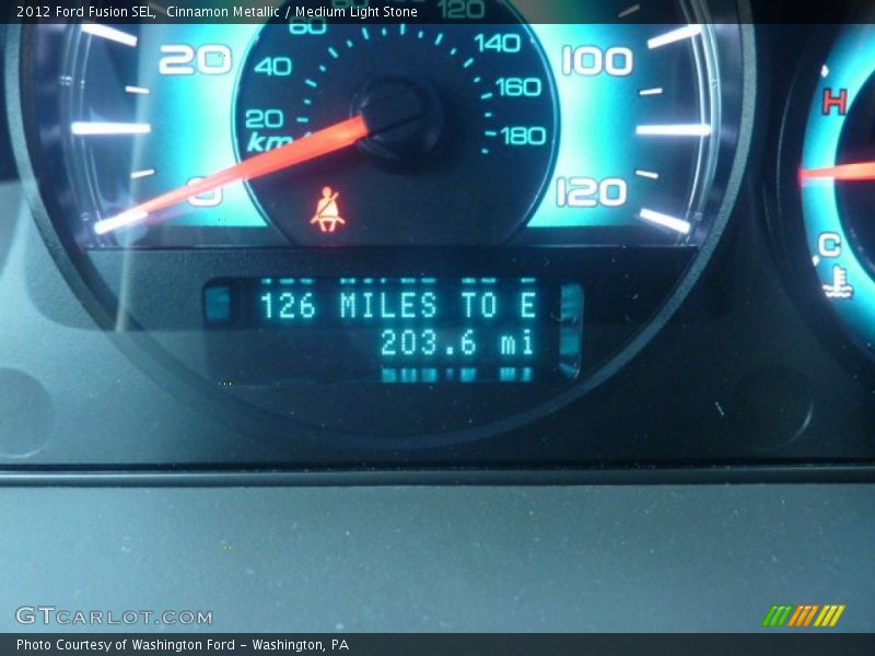 Cinnamon Metallic / Medium Light Stone 2012 Ford Fusion SEL