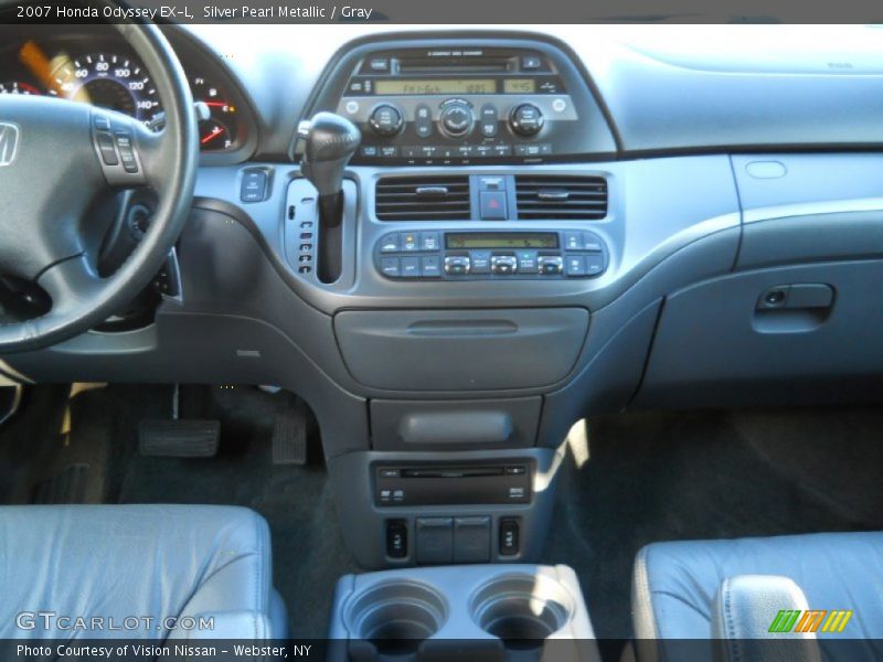 Silver Pearl Metallic / Gray 2007 Honda Odyssey EX-L