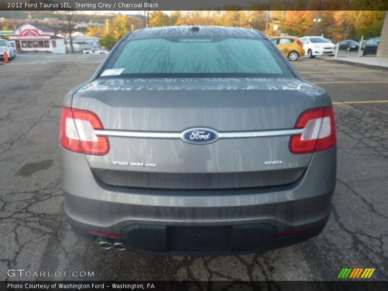 Sterling Grey / Charcoal Black 2012 Ford Taurus SEL
