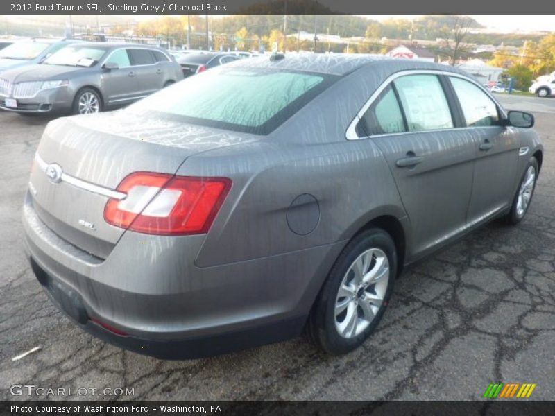 Sterling Grey / Charcoal Black 2012 Ford Taurus SEL