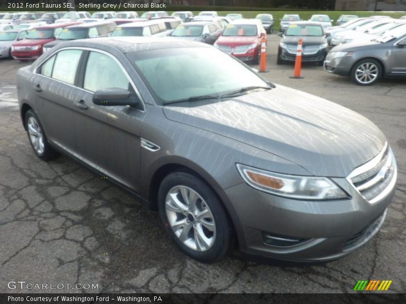 Sterling Grey / Charcoal Black 2012 Ford Taurus SEL