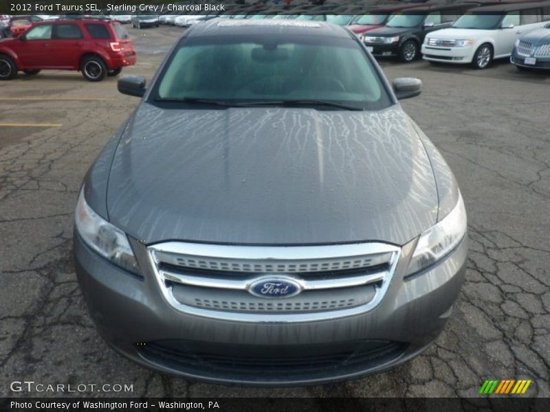 Sterling Grey / Charcoal Black 2012 Ford Taurus SEL