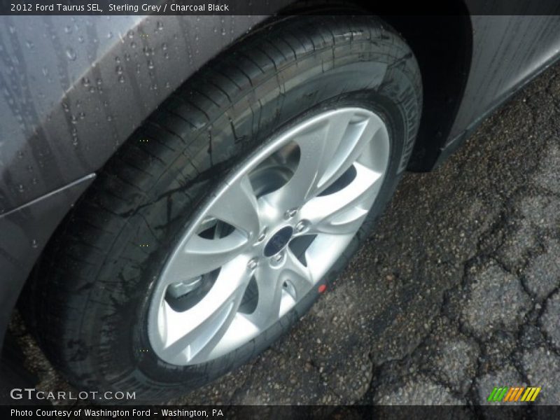 Sterling Grey / Charcoal Black 2012 Ford Taurus SEL