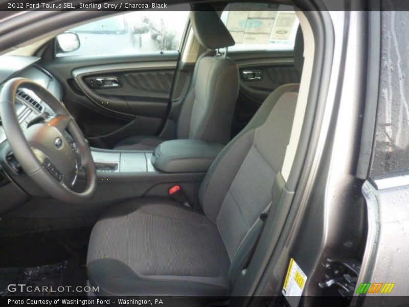 Sterling Grey / Charcoal Black 2012 Ford Taurus SEL