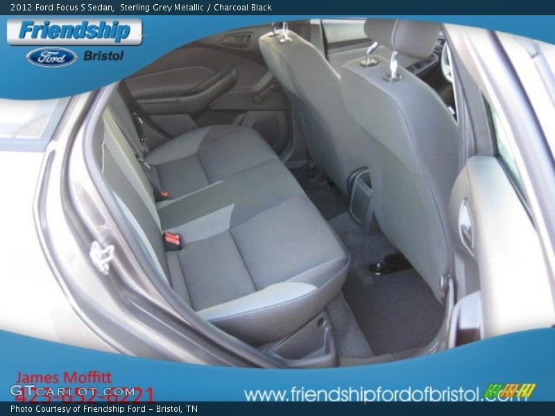 Sterling Grey Metallic / Charcoal Black 2012 Ford Focus S Sedan