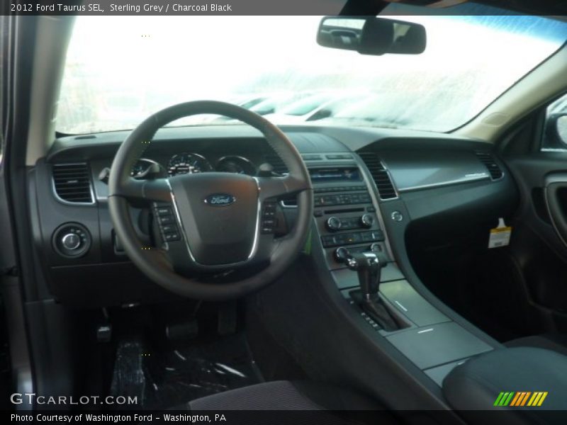 Sterling Grey / Charcoal Black 2012 Ford Taurus SEL